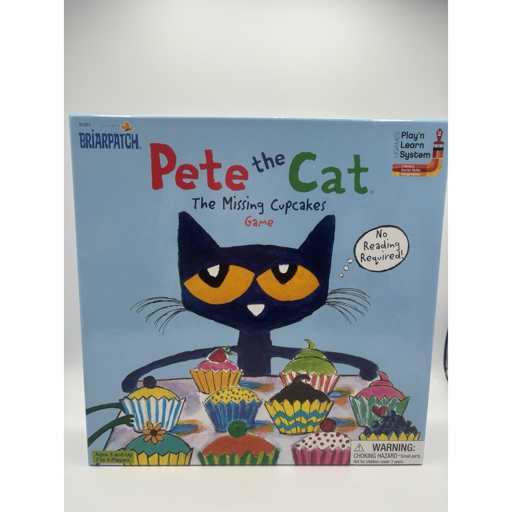 Pete The Cat - The‎ Missing Cupcakes Family Game - Complete